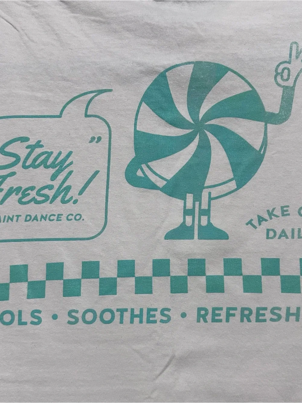 Mint Dance Co. Stay Fresh Retro Candy Shirt - Picture 4 of 10